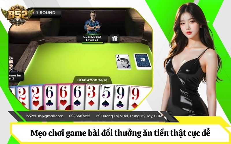 Game bài đổi thưởng ăn tiền