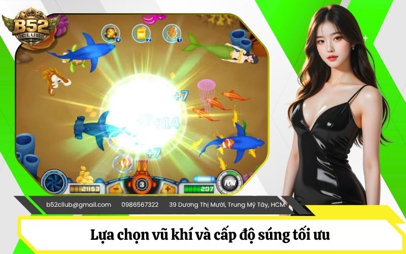 Lựa chọn vũ khí và cấp độ súng tối ưu để phá vỡ thanh máu ẩn