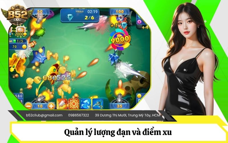 Quản lý lượng đạn và điểm xu với lối đánh tích tiểu thành đại