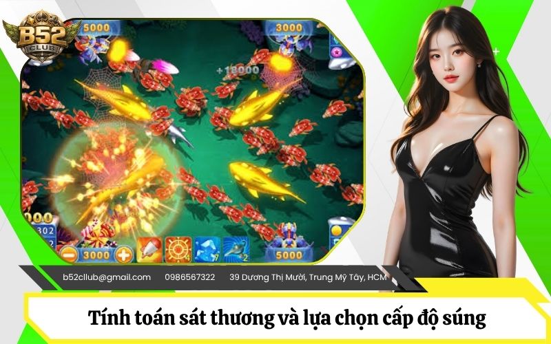 Tính toán sát thương và lựa chọn cấp độ súng tiết kiệm nhất