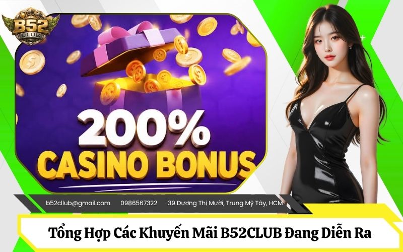 Tổng Hợp Các Khuyến Mãi B52CLUB Đang Diễn Ra