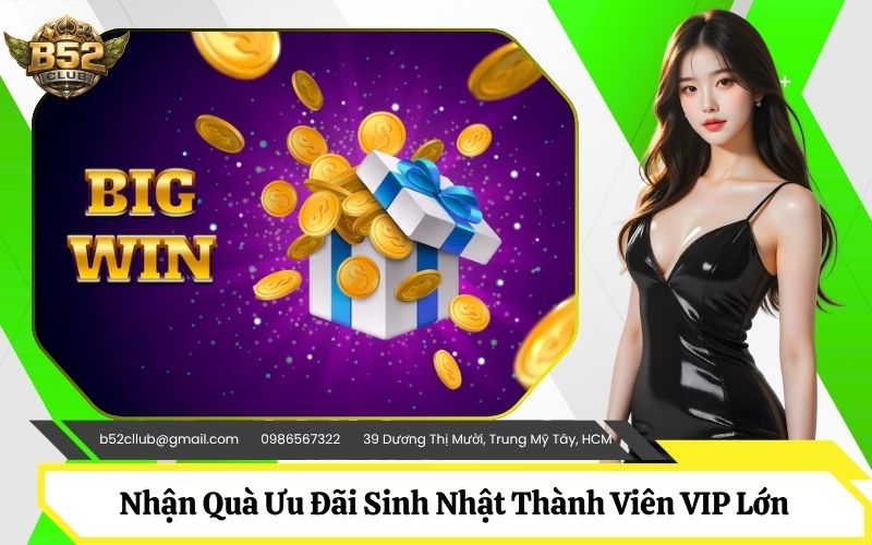 Ưu Đãi Sinh Nhật Thành Viên
